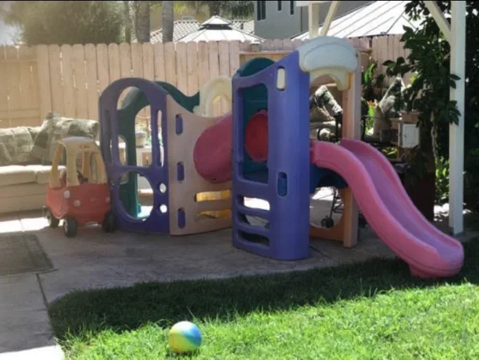 Children participating in guided play activities
