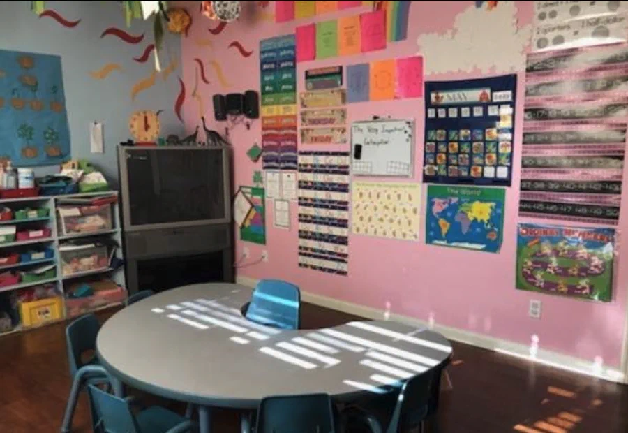 Toddler learning and movement activities in daycare